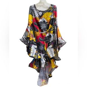 Colorful floral dress